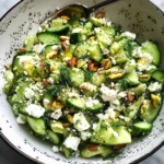 Smashed Cucumber Salad - With Feta and Dill