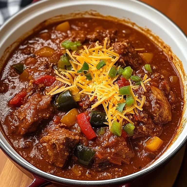 Smoky Texas Chili