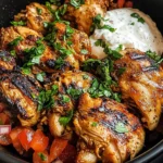 Spiced Yogurt-Marinated Chicken Thighs
