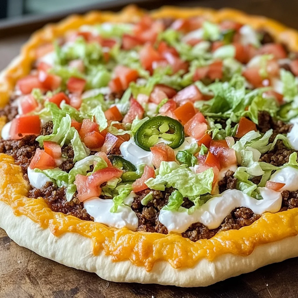 Taco Pizza Appetizer: A Delightful Fusion of Flavors