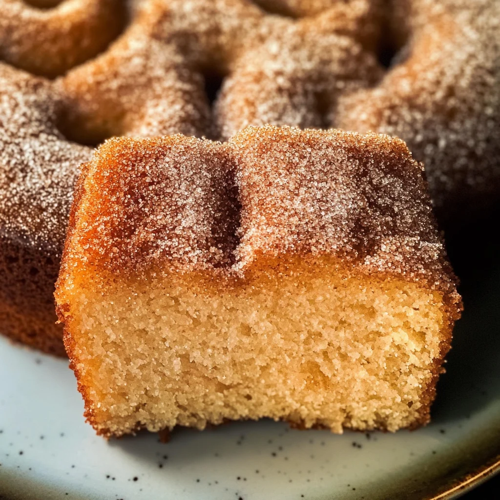 Apple Cider Donut Cake