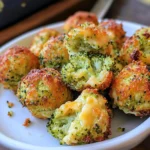 Baked Broccoli Cheese Balls
