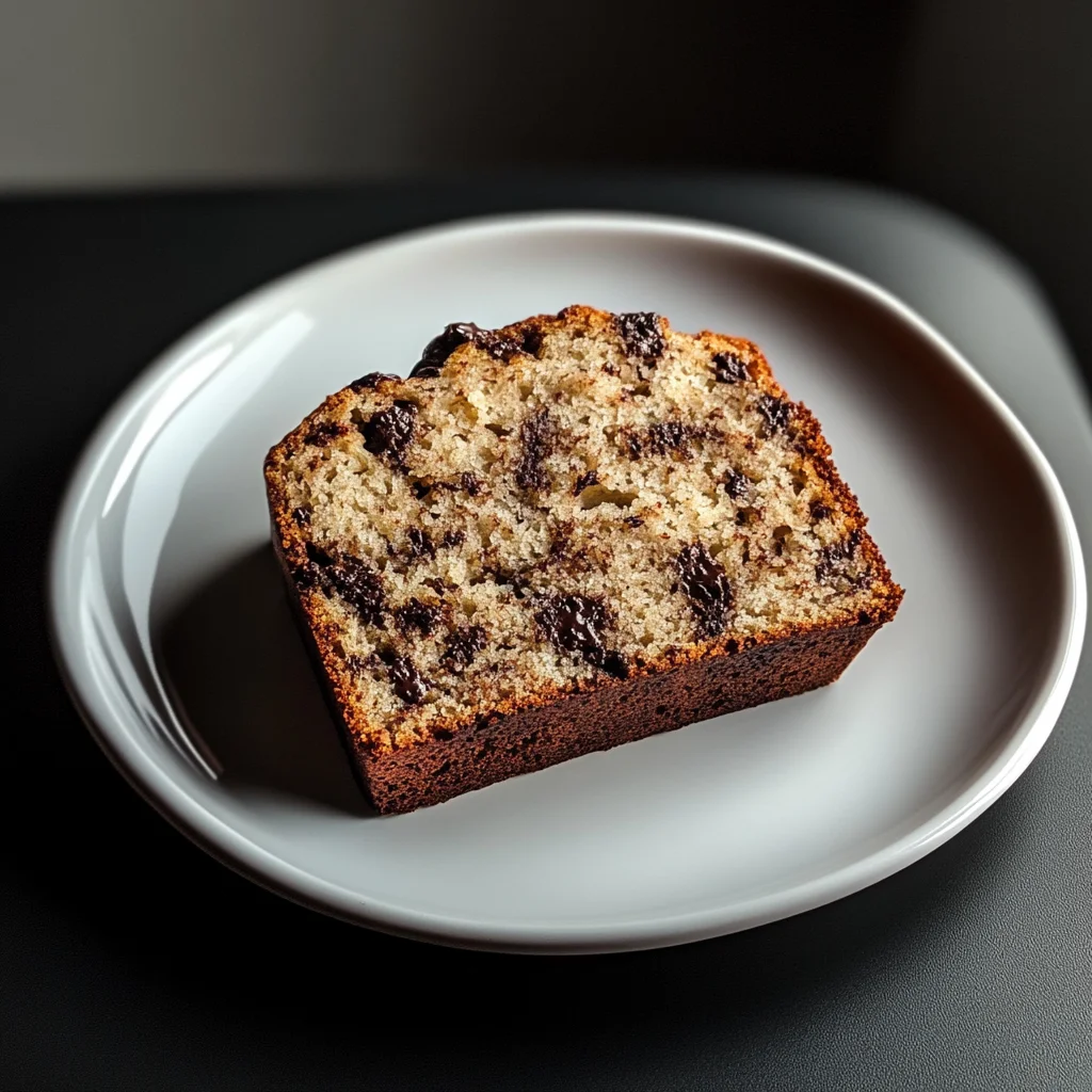 Banana Bread Recipe with Chocolate Chips
