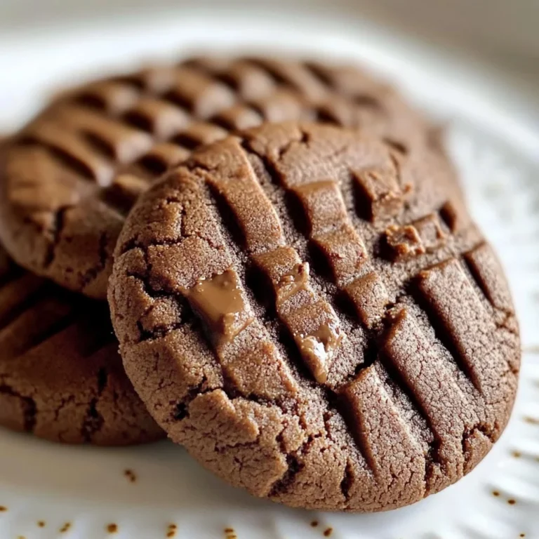 Chocolate Peanut Butter Cookies