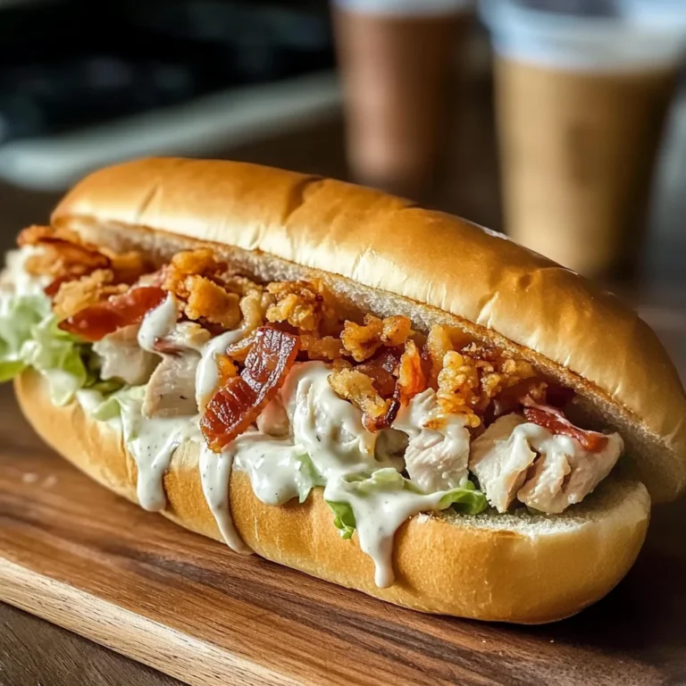 Chopped Chicken Bacon Ranch Sub: An Amazing Ultimate Recipe