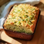 Green Onion Zucchini Cheddar Quick Bread