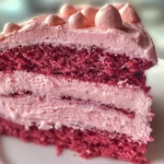 Mother's Day Pink Velvet Cake