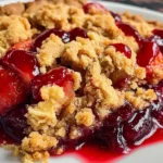 Peanut Butter and Jelly Cobbler