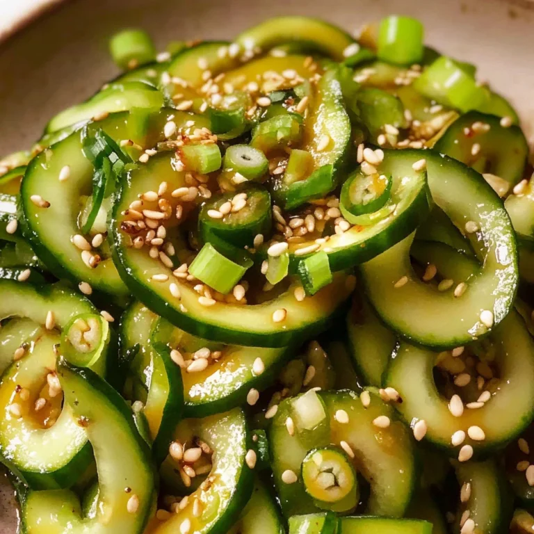 Spicy Cucumber Salad
