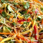 Spring Roll Salad with Spicy Ginger Dressing: An Incredible Ultimate Recipe