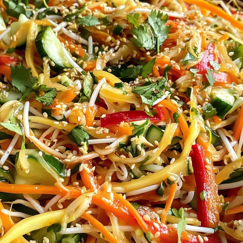 Spring Roll Salad with Spicy Ginger Dressing: An Incredible Ultimate Recipe