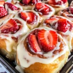 Strawberry Cheesecake Cinnabon Rolls Recipe