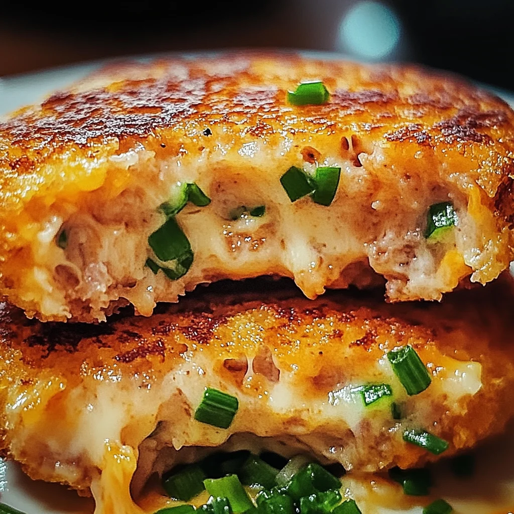 Tuna Melt Patties Recipe