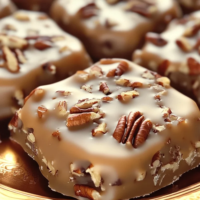Vanilla Pecan Pralines