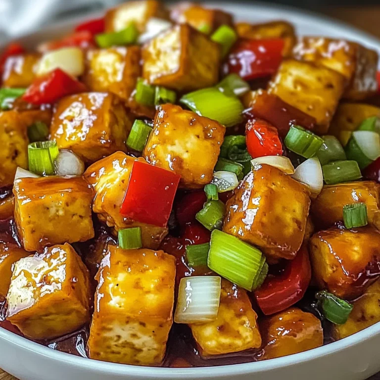 Vegan Pineapple Tofu