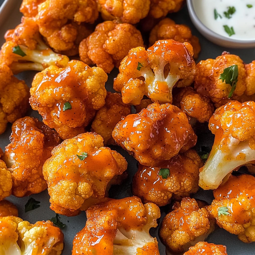 Air Fryer Buffalo Cauliflower Recipe