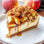 Apple Crisp Cheesecake