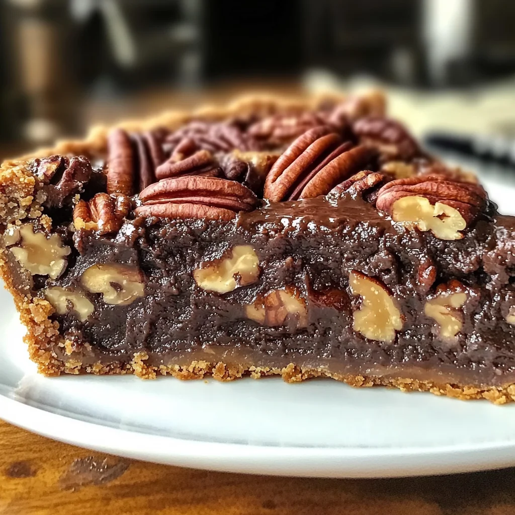 Brownie Pecan Pie