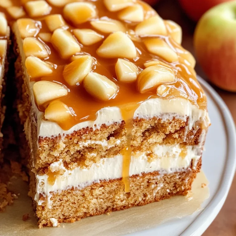 Caramel Apple Cake