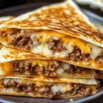 Cheesy Ground Beef Quesadillas Recipe is a must-try!