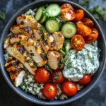 Chicken Tzatziki Bowls
