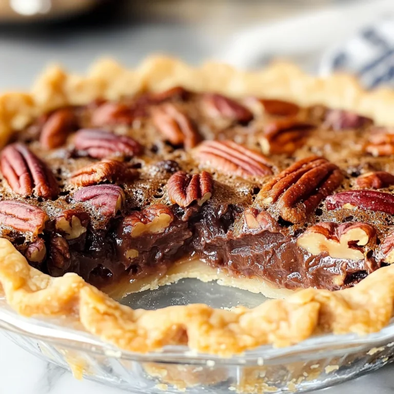 Chocolate Pecan Pie