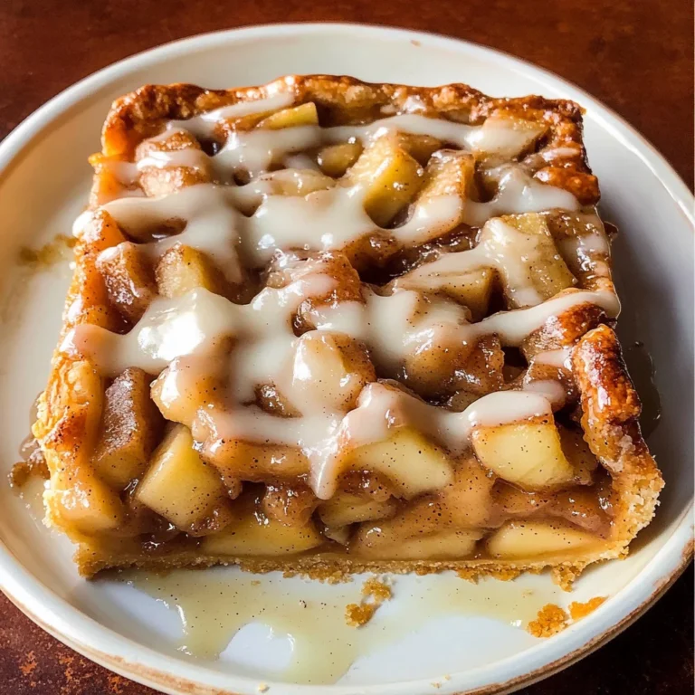Cinnamon Roll Apple Pie