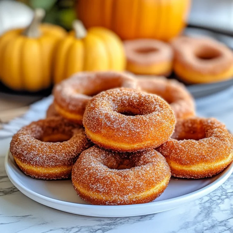 Easy Baked Pumpkin Donuts