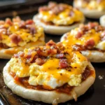 English Muffin Breakfast Pizzas