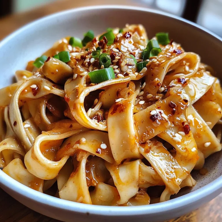 Garlic Chili Oil Noodles