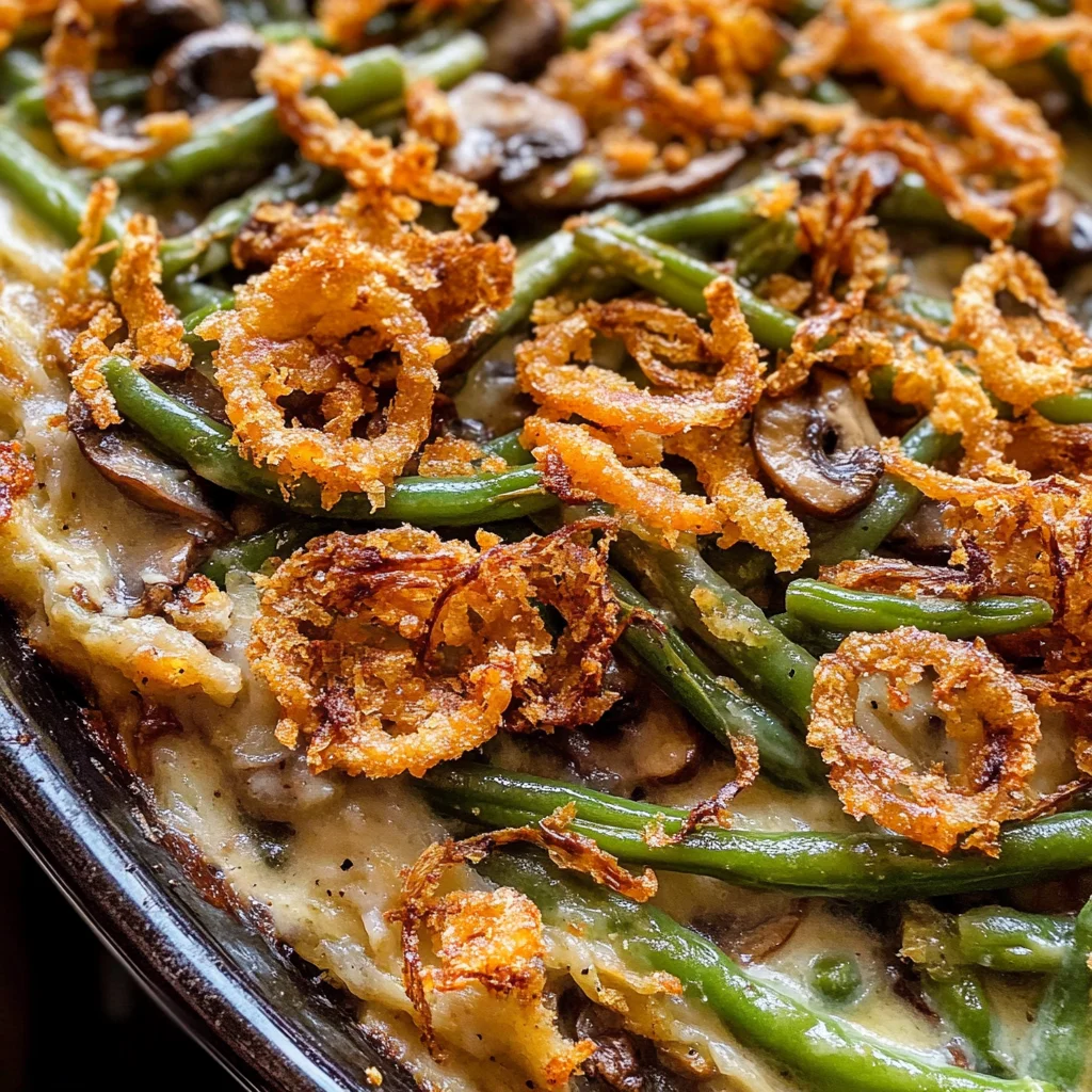Homemade Green Bean Casserole