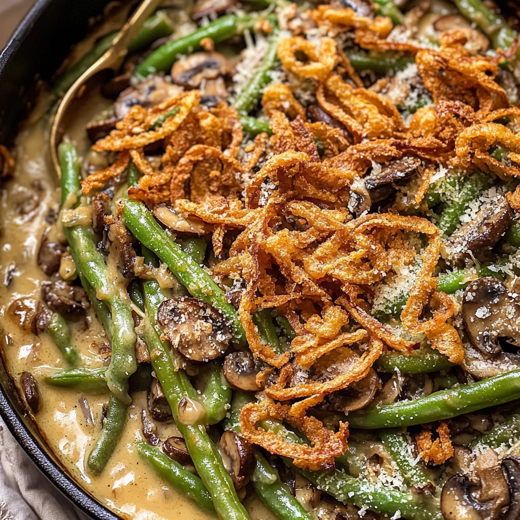 Homemade Green Bean Casserole