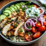 Mediterranean Chicken Bowls