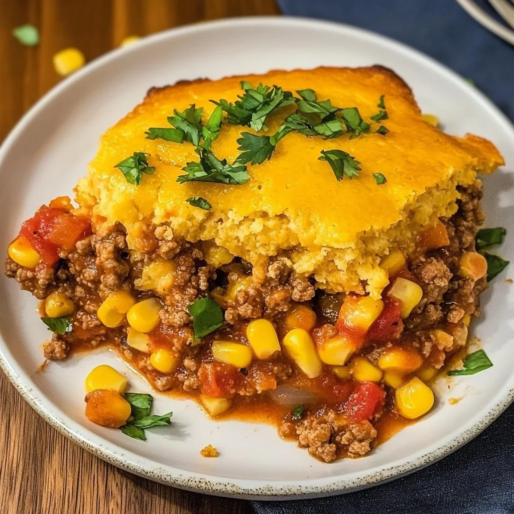 Mexican Cornbread Casserole