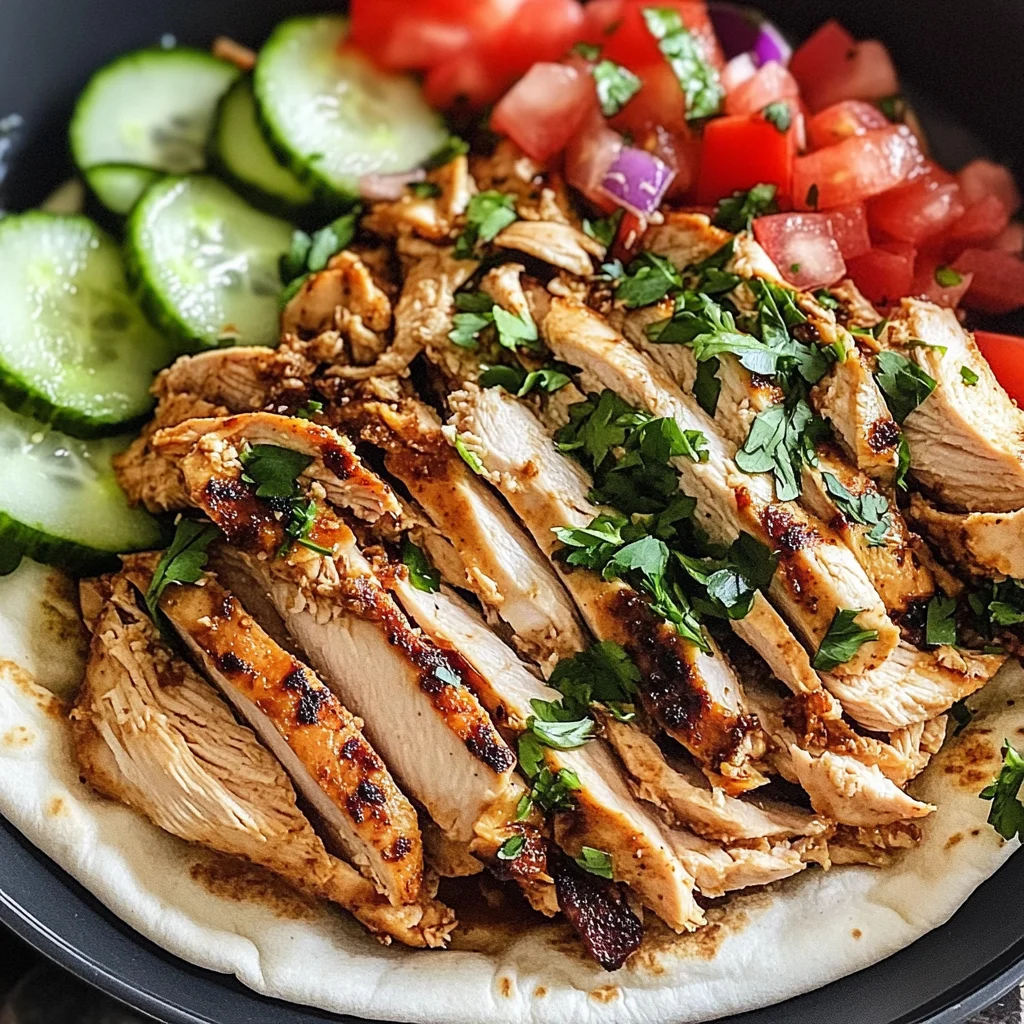 Middle Eastern Chicken Shawarma