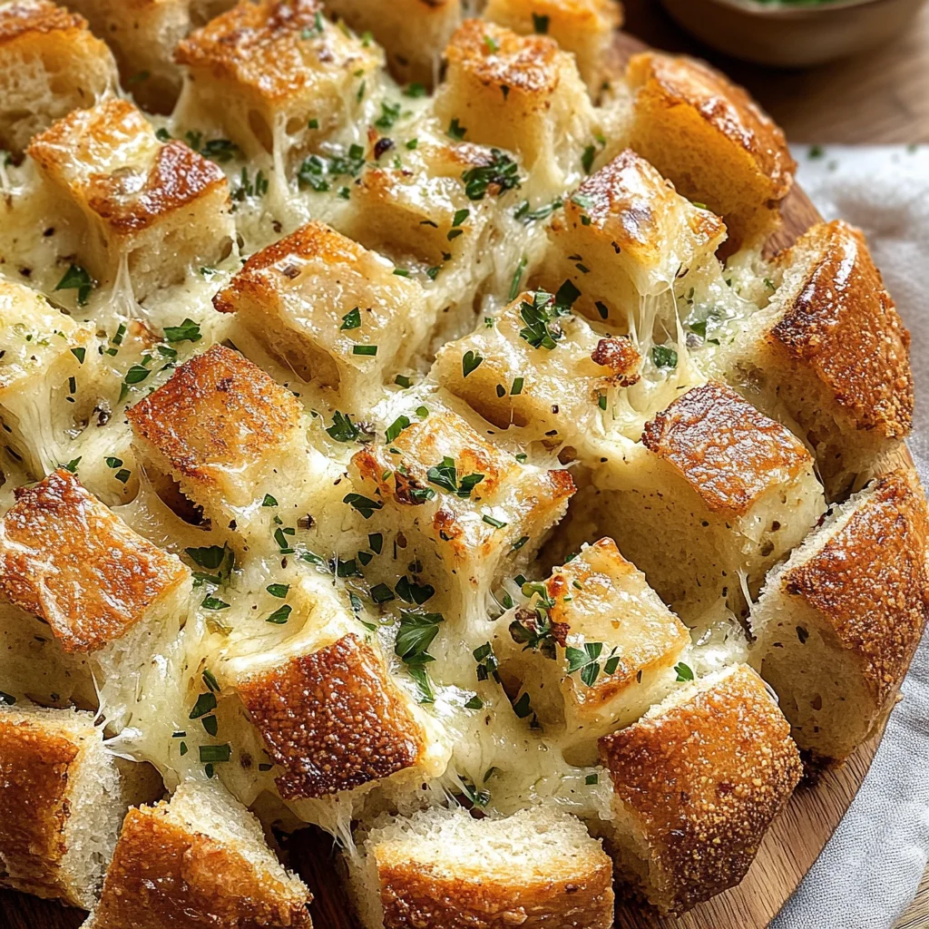 Pull Apart Garlic Bread Recipe