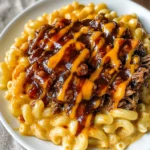 Pulled beef Mac and Cheese