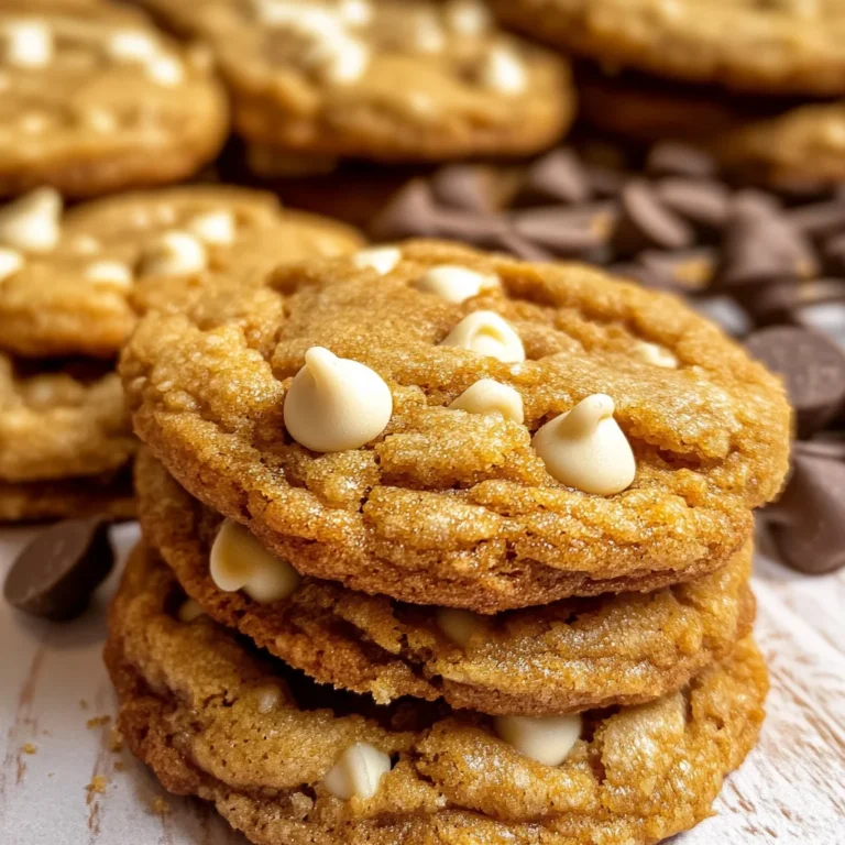 Pumpkin White Chocolate Chip Cookies