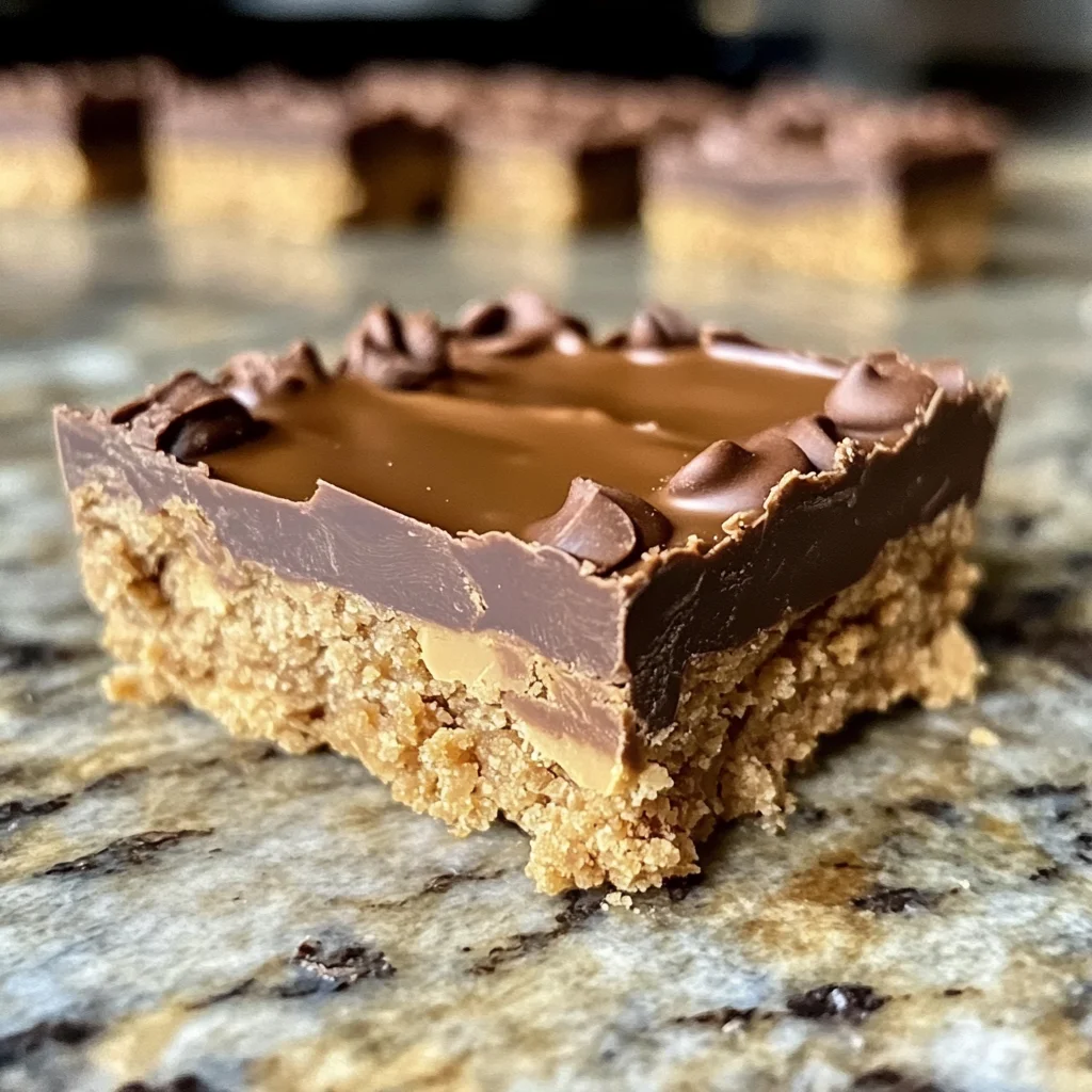 Reese’s Peanut Butter No-Bake Bars Recipe
