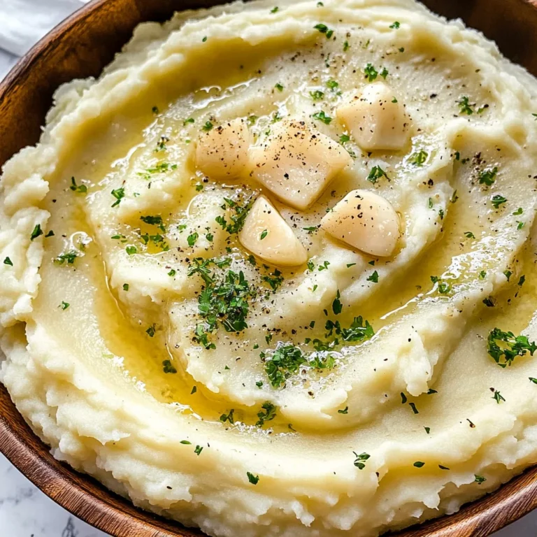 Roasted Garlic Mashed Potatoes {Slow Cooker}