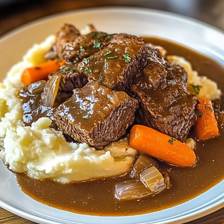 Slow Cooker Beef Manhattan