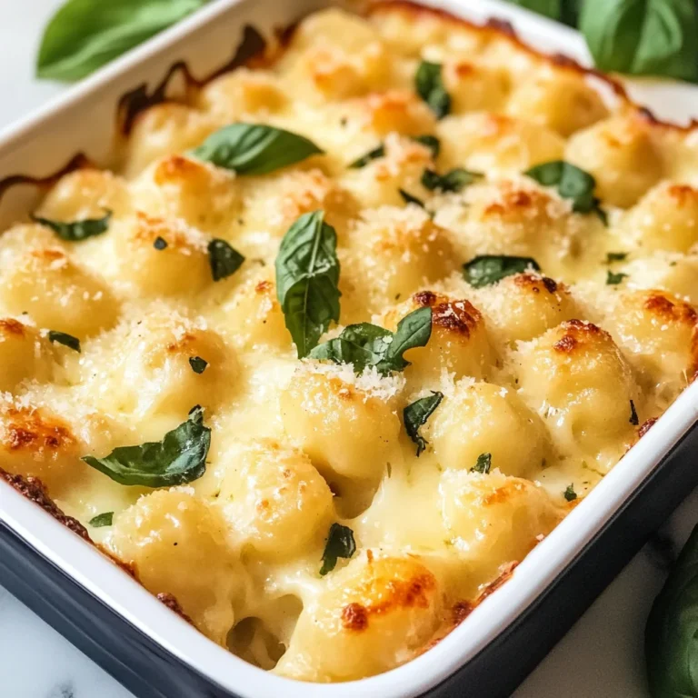 Tasty Baked Gnocchi Mac and Cheese