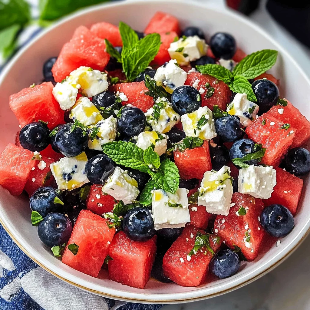 Watermelon Feta Salad