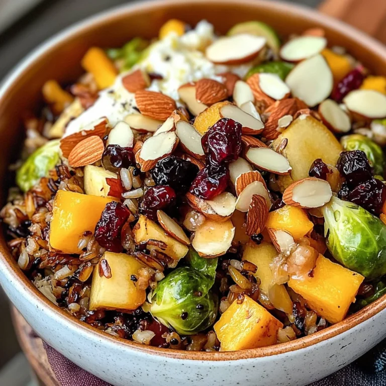 Wild Rice Harvest Bowls with Fig Balsamic Vinaigrette