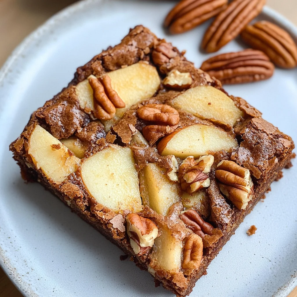 Apple Brownies