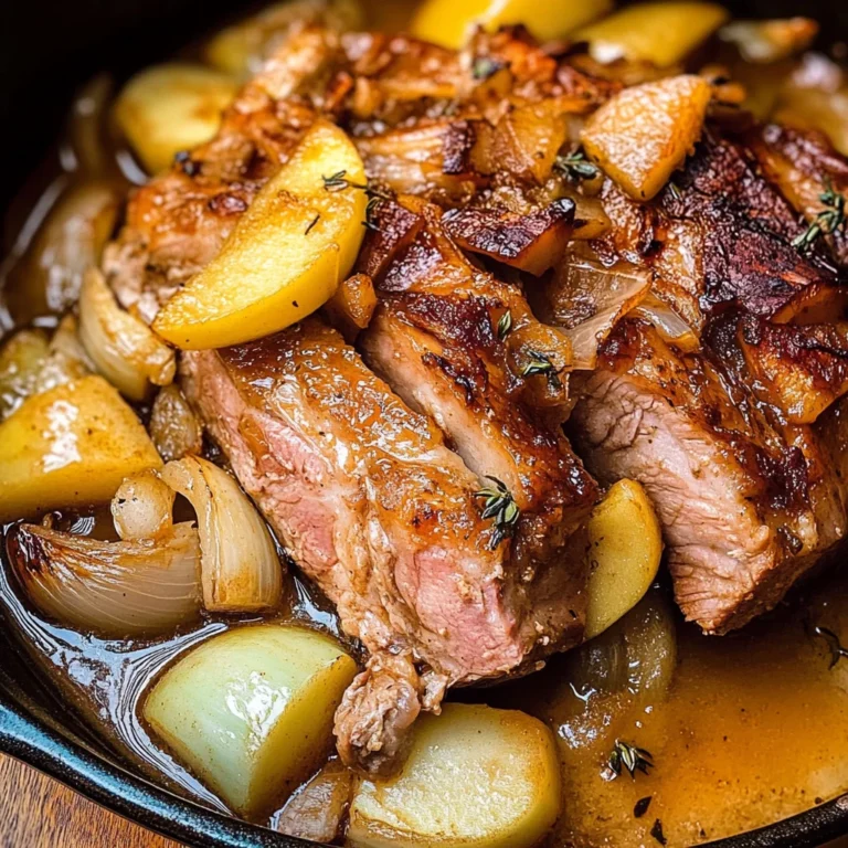 Apple Cider Braised Pork Shoulder