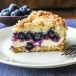 Blueberry Cream Cheese Crumb Cake