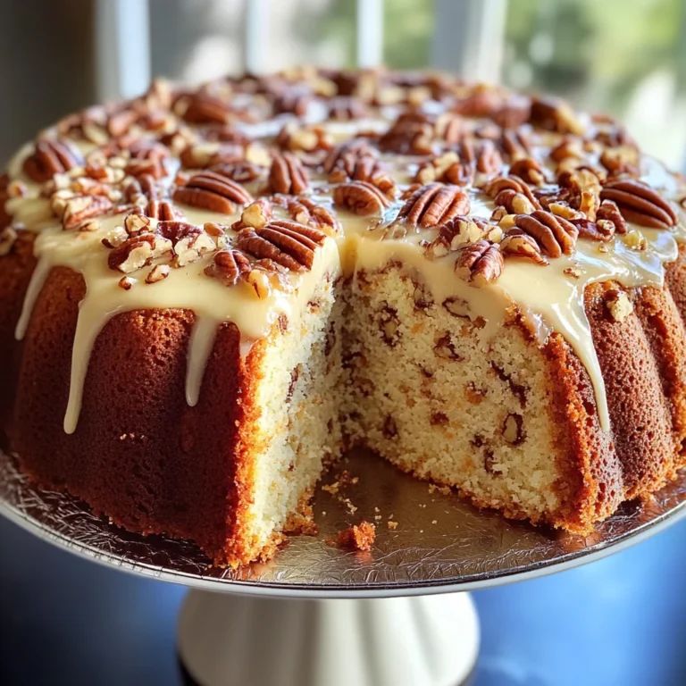 Butter Pecan Pound Cake