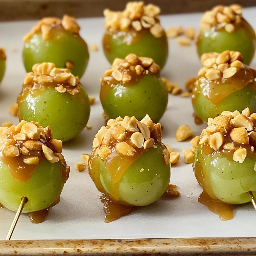 Caramel Apple Grapes