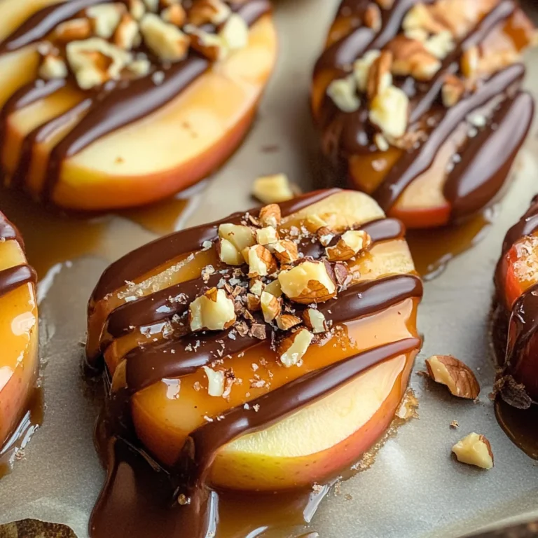 Caramel Apple Slices